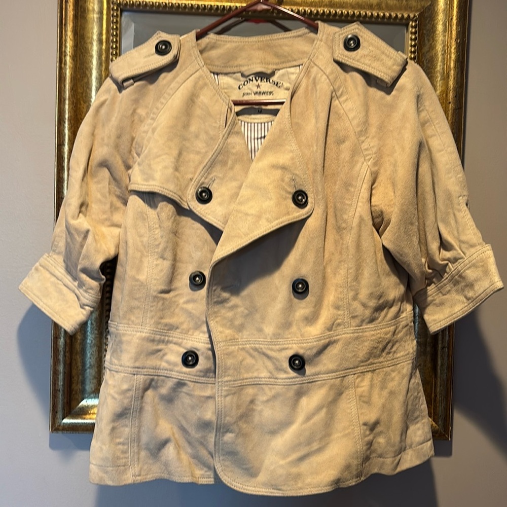 Converse suede jacket